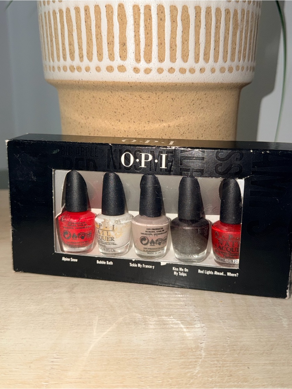 OPI Nail Lacquer 5-Piece Mini Collection – BIG APPLE Collection